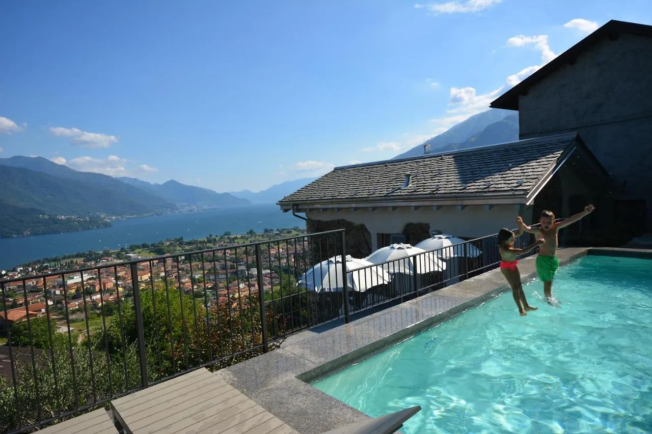 Apartment Casa Di Campagna Rosina Con Piscina E Vista Lago Gravedona