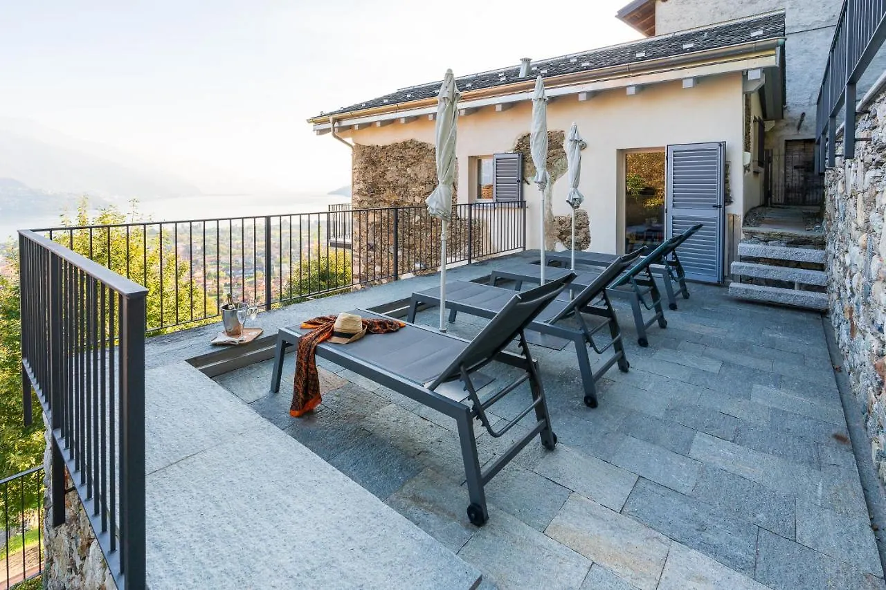 Apartment Casa Di Campagna Rosina Con Piscina E Vista Lago Gravedona Italy