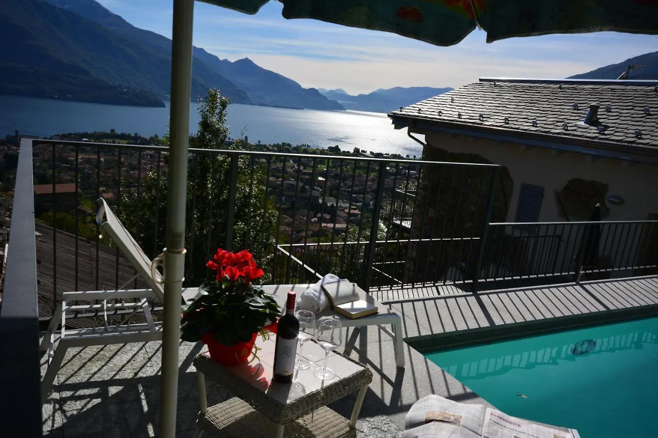 Casa Di Campagna Rosina Con Piscina E Vista Lago Gravedona