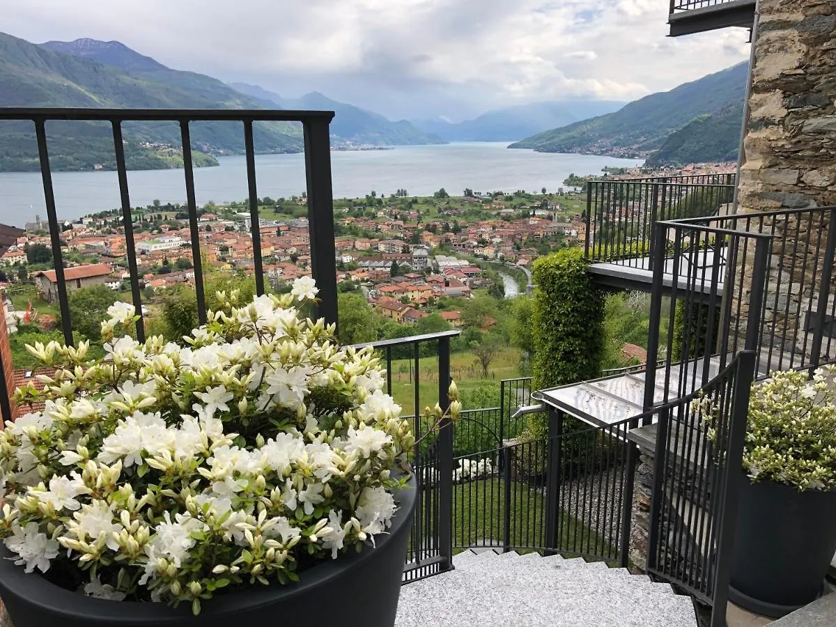 Daire Casa Di Campagna Rosina Con Piscina E Vista Lago Gravedona